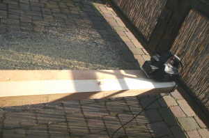 Dachkonstruktion Gartenhaus