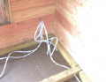 Gartenhaus Kabel verlegen