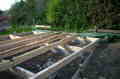 Gartenhaus Unterkonstruktion aus Holz