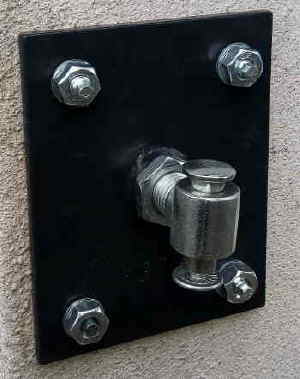 Einfahrtstor montieren