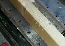 Holzständer ausklinken
