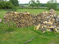 Holzmiete bauen