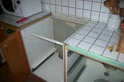 Einbauschrank f&uuml;r den Einbauherd