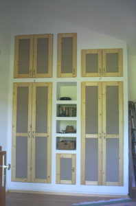 Ansicht Schrank aus Fermacell