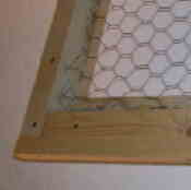 T&uuml;rrahmen bespannen
