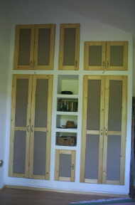 Innenseiten Kleiderschrank