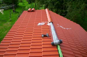 Terrassendach decken