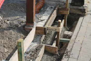 Streifenfundament
