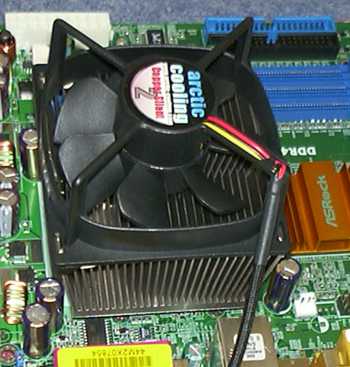 Lüfter CPU einbauen