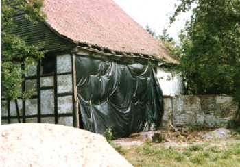 Sparren ausklinken Schraege mit der Schmiege ?bertragen