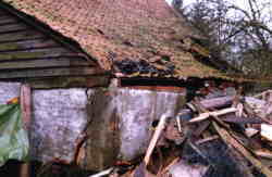 Der alte Stall am Fachwerkhaus